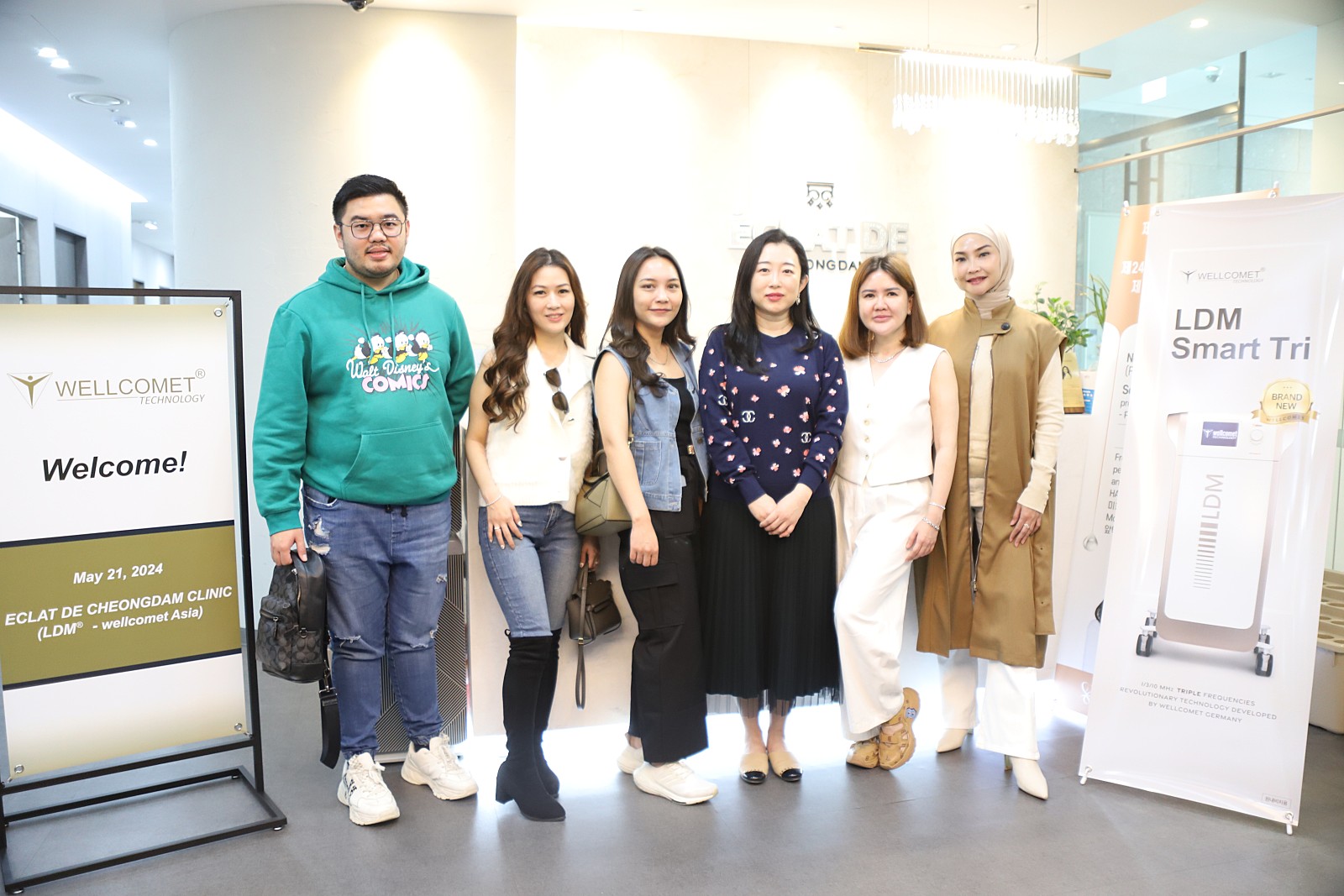 ندوة LDM Triple داخل العيادة للفريق الطبي الإندونيسي